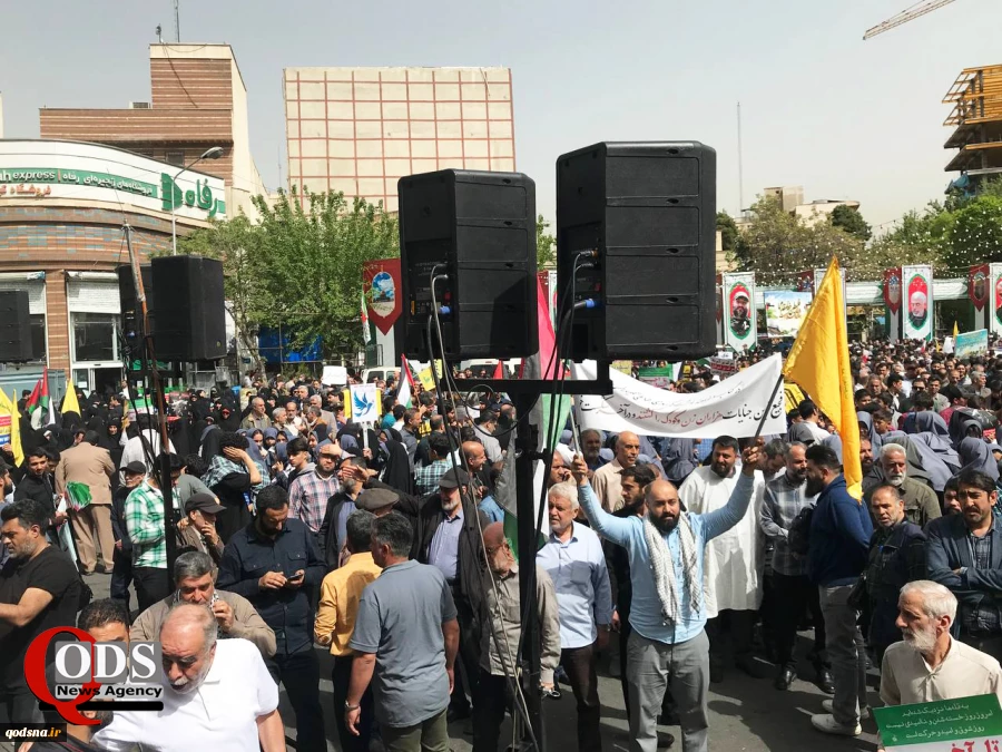 People of Tehran hold rally to condemn Israeli crimes 7
