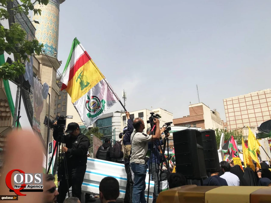 People of Tehran hold rally to condemn Israeli crimes 15