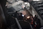 شهادت 10 عضو یک خانواده در نوار غزه/ صهیونیستها به دنبال کوچ اجباری ساکنان مناطق شرقی شهر غزه 2