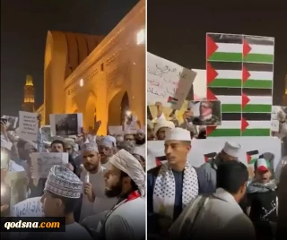 تظاهرات عمانی ها در حمایت از غزه