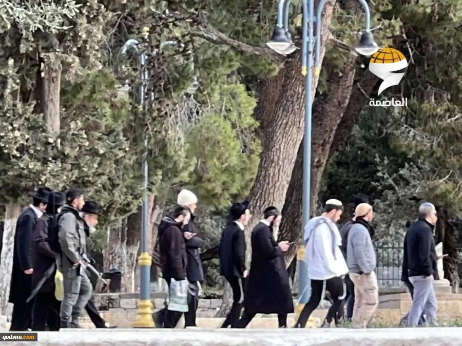 بیش از 1000 شهرک نشین صهیونیست امروز سه شنبه در سومین روز عید پسح به مسجدالاقصی تعرض کردند
 2