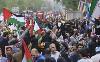 في إطار جمعات الغضب.. مدن إيرانية تنظم وقفات تضامنية مع غزة