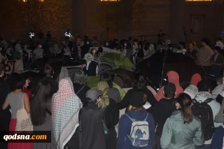 اعتراض دانشجویان حامی فلسطین در آمریکا