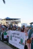 تصاویری از تجمع  اعلام حمایت از غزه و اسرای فلسطینی و محکومیت جنایات رژیم صهیونیستی در شهر المضیق در مغرب  2