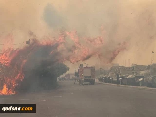 آتش‌سوزی گسترده در کوه‌های قدس؛ رژیم صهیونیستی درخواست کمک بین‌المللی کرد