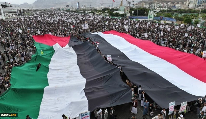 مسيرات حاشدة في اليمن نصرة للشعب الفلسطيني 2