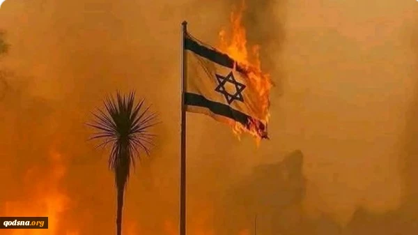 پرچم اسرائیل در آتش؛ تصویری که دل کاربران را خنک کرد! 2
