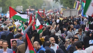 في إطار جمعات الغضب.. مدن إيرانية تنظم وقفات تضامنية مع غزة