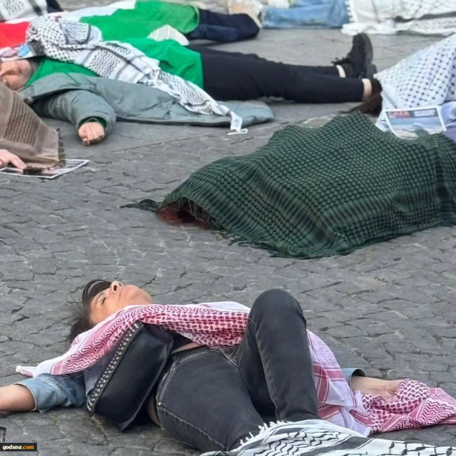 جمعی از فعالان حامی فلسطین در پاریس با برگزاری تجمعی اعتراضی، همبستگی خود را با مردم مظلوم غزه ابراز کردند. 2