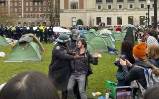 Columbia University suspends 65-plus students after pro-Palestinian protest
