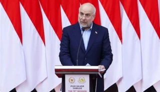 خلال كلمته في اجتماع اتحاد برلمانات الدول الاسلامية

رئيس البرمان الإيراني يدعو لعقوبات على كيان الاحتلال وتأسيس فلسطين المستقلة