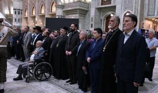 تاکید جمعی از رهبران و نمایندگان ادیان الهی بر حمایت از مواضع وحدت آفرین امام خمینی(ره)