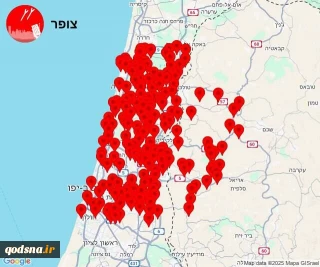 اعمال سانسور خبری و تصویری بر مکان‌های فرود موشک‌های ایران