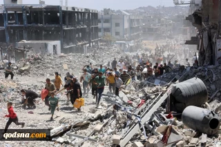 بمباران چادرهای آوارگان در جنوب نوار غزه؛ پنج نفر شهید شدند