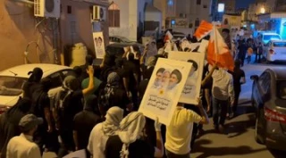 برگزاری گرامیداشت سالگرد شهادت سید حسن نصرالله در بحرین + فیلم