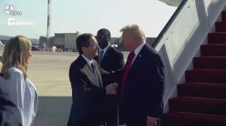 ورود رئیس‌جمهور آمریکا به تل‌آویو