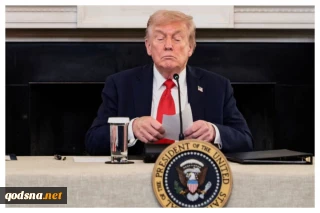 قطع سخنان ترامپ در کنست