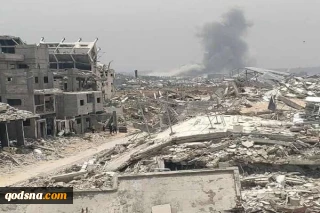 شنیده شدن صدای ۳ انفجار در جنوب نوار غزه