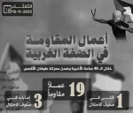 مرکز پژوهشی معطی منتشر کرد؛

19 عملیات مقاومتی در کرانه باختری در 48 ساعت اخیر 2