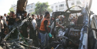 شهادت ۵ نفر در حمله رژیم صهیونیستی به خودرویی در غرب غزه