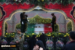 تشییع پیکر مطهر ۳۰۰ شهید گمنام در سراسر کشور