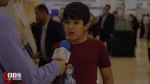 گفتگوی بازدیدکنندگان نمایشگاه قرآن با خبرنگار قدسنا درباره فلسطین