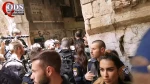 هراس صهیونیست‌ها از فریاد «الله اکبر» فلسطینی‌ها در باب المجلس مسجدالاقصی