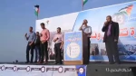 Suasana Unjuk Rasa di Utara Pantai Gaza