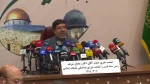 نشست خبری سردار رمضان شریف رئیس ستاد انتفاضه و قدس