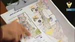 خارطة الكيان الصهيوني تحت سُبابة السيد نصرالله