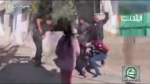 لحظه دلخراش به شهادت رسیدن جوان فلسطینی به دست نظامیان صهیونیست