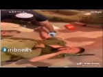 ترس سرباز صهیونیستی از آمپول...«پس با سرنگ به سراغتان می آییم...ارتش ترسو»