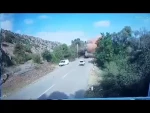 لحظه اصابت موشک بالستیک اسرائیل در قره باغ-موشک به هدف برخورد نکرد