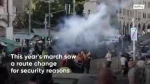 Tear gas flies at protest against Ben-Gvir's 'Flag March' in East Al-Quds 2