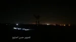 لحظه بمباران مواضع مقاومت در نوارغزه
