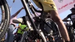 Cycling competition held in Gaza - video
 2
