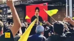 واکنش لبنانی‌ها در لحظه اعلام خبر حرکت کشتی حامل سوخت ایرانی به لبنان طی ساعات آینده.