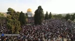 طنین انداز شدن تکبیر عید سعید فطر در مسجد الاقصی
