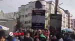 حضور در راهپیمایی با بیل و جارو برای جمع کردن اسرائیل