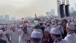 تظاهرات در جاکارتا پایتخت اندونزی به منظور اعلام همبستگی با فلسطین و غزه