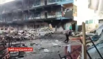 ویدئویی از مدرسه ای در شمال غزه بعد از آتش زدن آن از سوی نظامیان صهیونیست