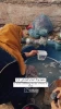 گوشه ای از رنج و مشکلات مردم غزه به سبب کمبود و قطعی آب در پی ادامه حملات رژیم صهیونیستی به نوار غزه