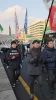 همبستگی جهانی با فلسطین// راهپیمایی  همبستگی تظاهرکنندگان کره ای در  دفاع از حقوق فلسطینیان