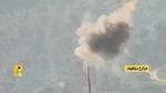 تصاویری از هدف قرار گرفتن تجهیزات جاسوسی دشمن در مزارع دوفیف و پایگاه حدب یارون از سوی حزب الله لبنان