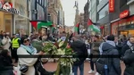 همبستگی جهانی با فلسطین/ اعتراض مردم هلند به جنایات صهیونیست‌ها در غزه