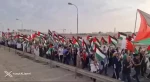 تظاهرات ضد آمریکایی وصهیونیستی مردم بحرین