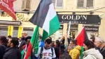 تظاهرات گسترده در شهر مارسی فرانسه در حمایت از غزه و محکومیت کشتارهای رژیم اشغالگر علیه مردم غزه