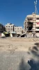 تصاویر ویرانی اطراف بیمارستان الامل خانیونس
