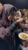 اولین سحری ماه مبارک رمضان در اردوگاه های آوارگان فلسطینی در جنوب نوار غزه