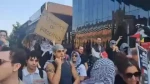 بزرگترین تظاهرات در حمایت از فلسطین در دانشگاه آمستردام هلند